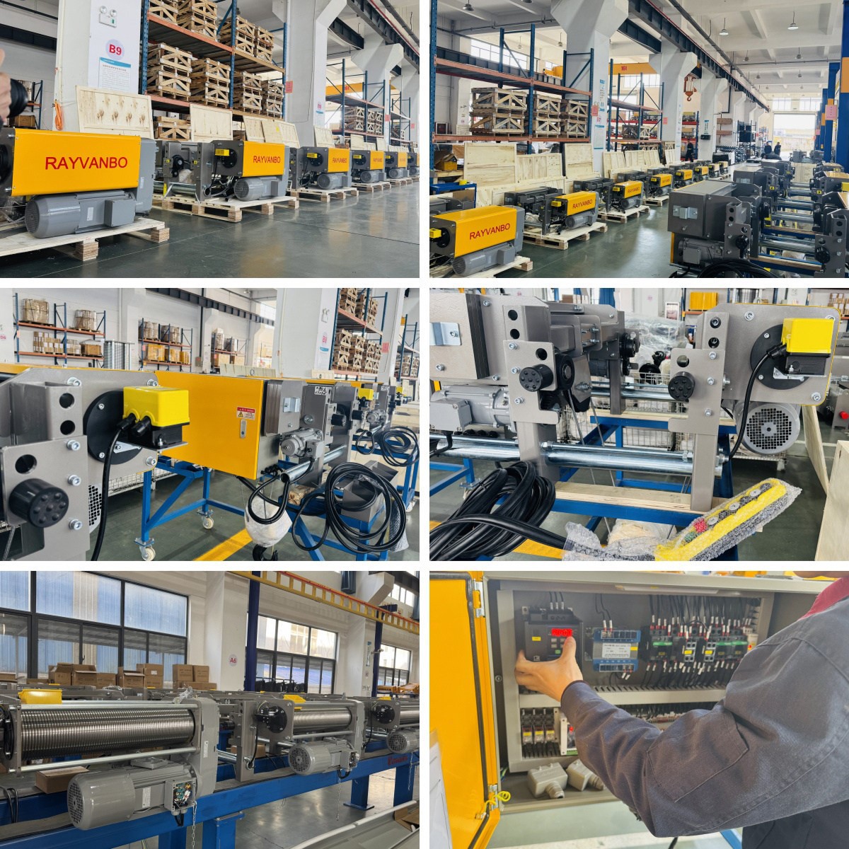 European type wire rope hoist packing2-Rayvanbo European type wire rope hoist packing2-Rayvanbo