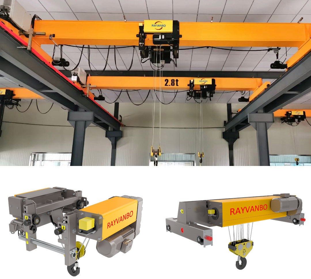 European type wire rope hoist details2-Rayvanbo