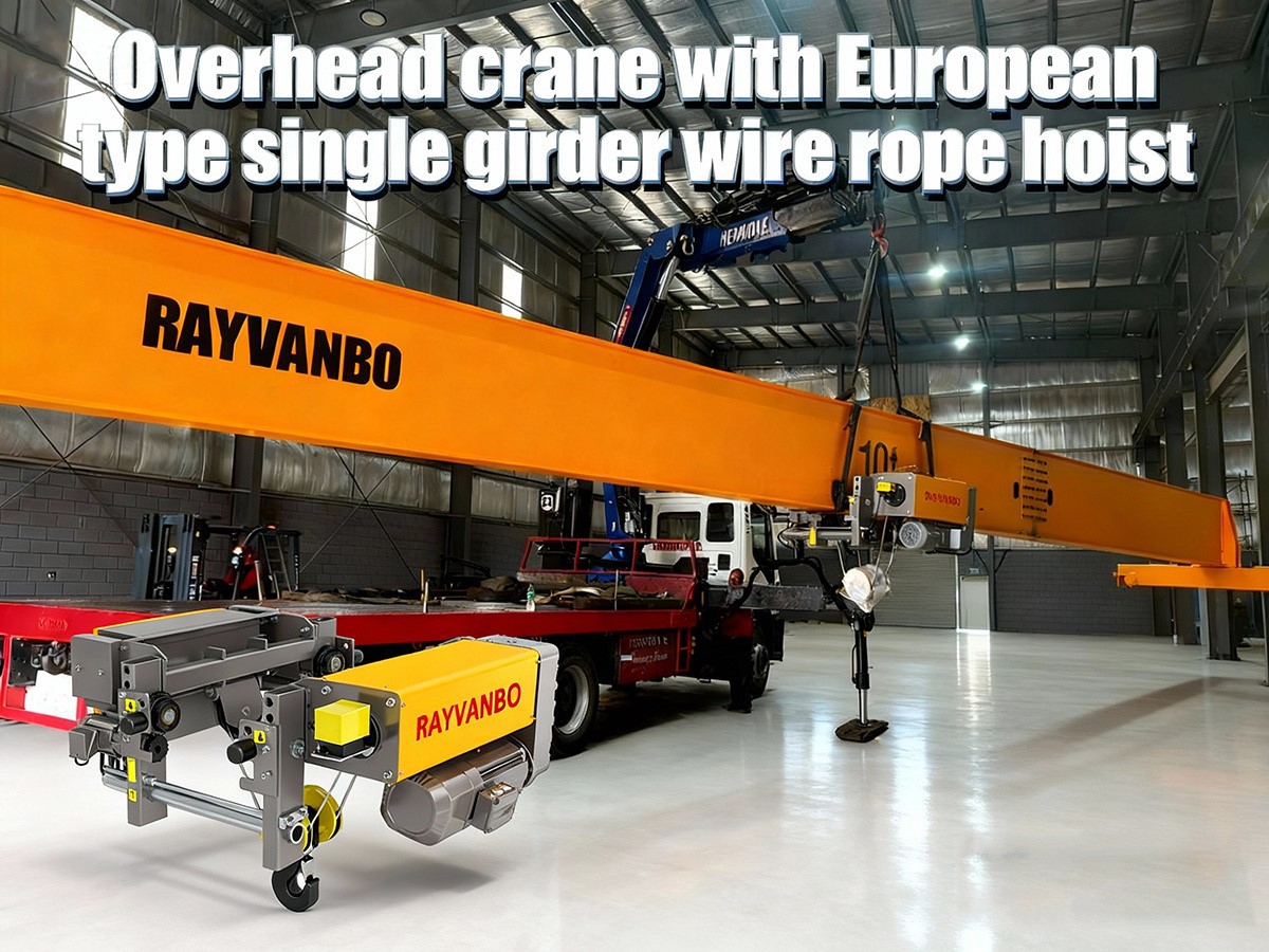 European type wire rope hoist details3-Rayvanbo